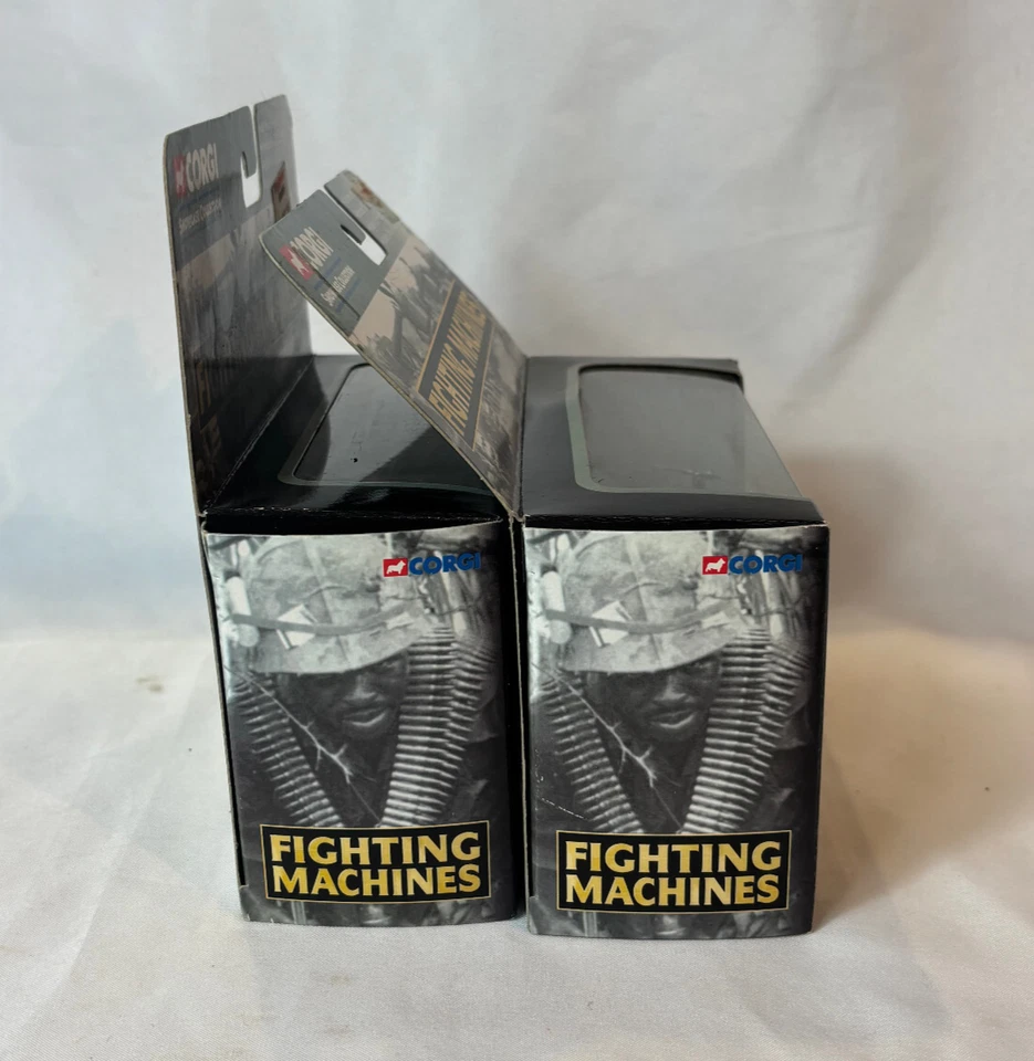 Corgi Showcase Fighting Machines Vietnam M48-A3 2002 tanque Patton Willys 1/4 tonelada Foto 3 de 4