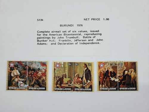 Worldwide stamp collections. 10 lots. 33 Stamps total. Airmail. Presidents&More - Picture 9 of 10