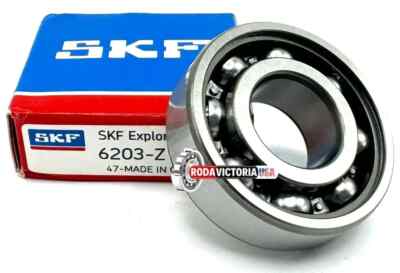 SKF 6203 Z DEEP GROOVE BALL BEARING, METAL SHIELDED ONE SIDE OPEN