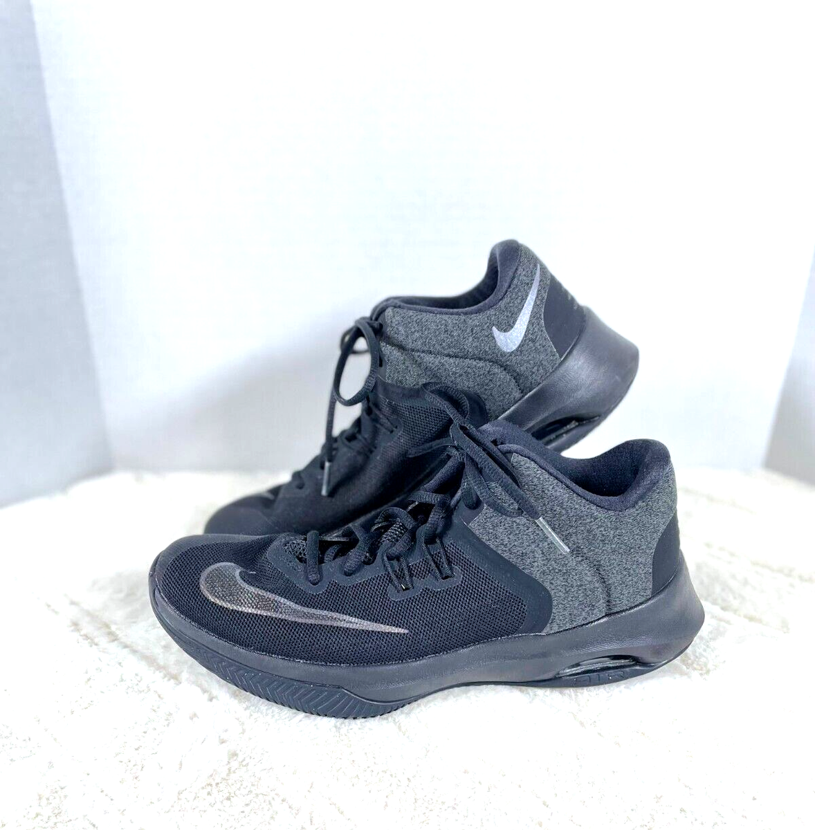 Basketball Shoes Nike Air Piece Set NIKE Air Versatile II Black Basketball  Sneakers Men's US Shoes