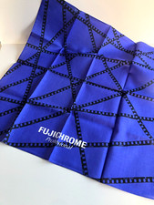 Fujifilm Fujichrome bandana blue rare novelty in hand