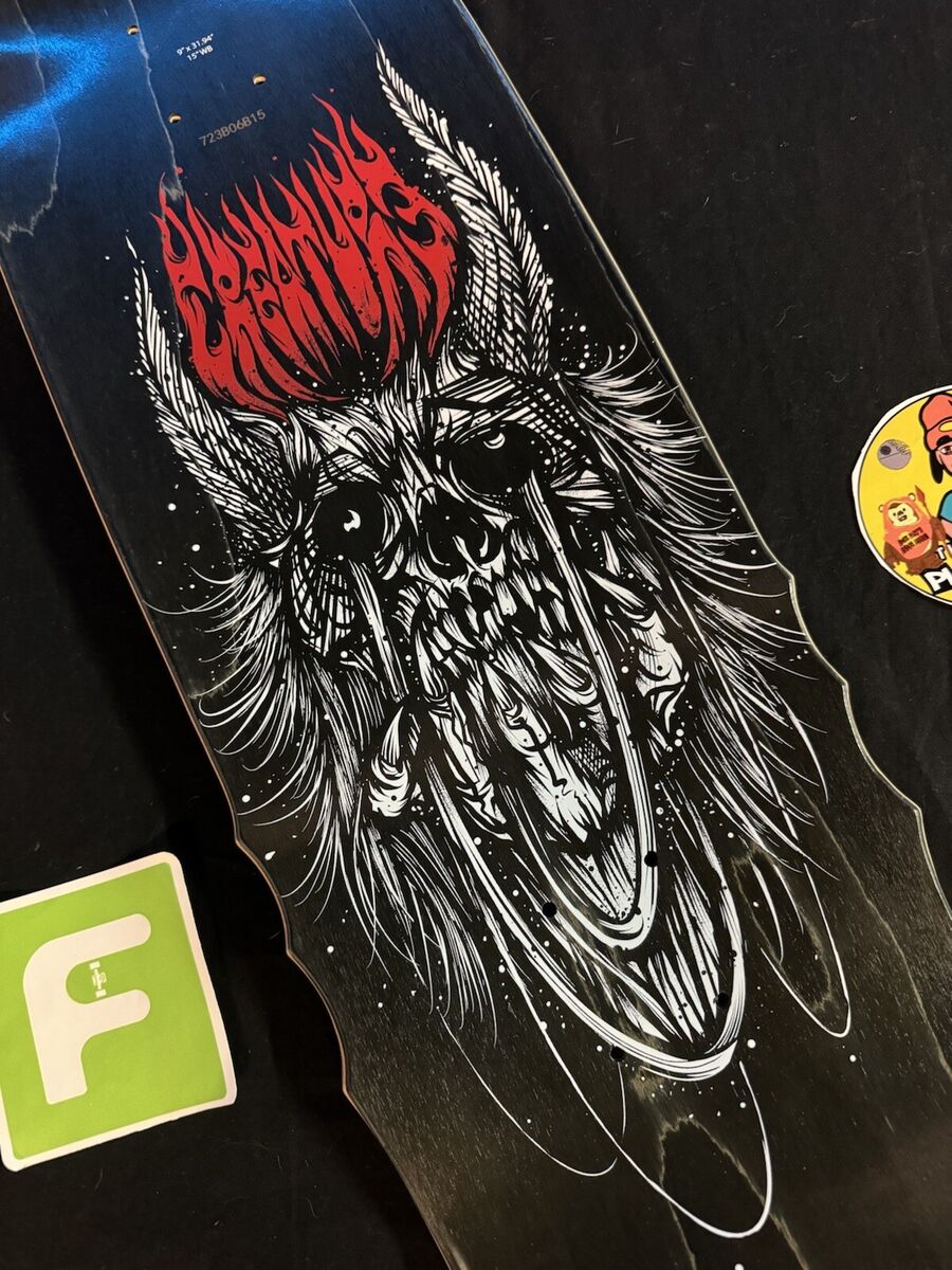 RARE Sam Hitz Pro Model Jiniri Creature Skateboard Deck 9 RARE Sam Hitz Pro Model Jiniri Creature Skateboard Deck 9