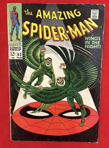 The Amazing Spider-Man #63 (Marvel Comics August 1968)