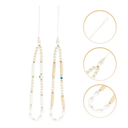 2 Pcs Handy Kette Seil Zum Aufhängen Von Mobiltelefonen Handy-Lanyard - 第 8/12 張圖片