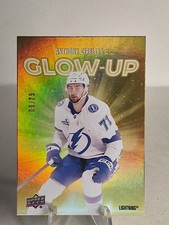 2025-26 Upper Deck Series 2 GU-13 Anthony Cirelli Glow Up Gold 09/25 Lightning 