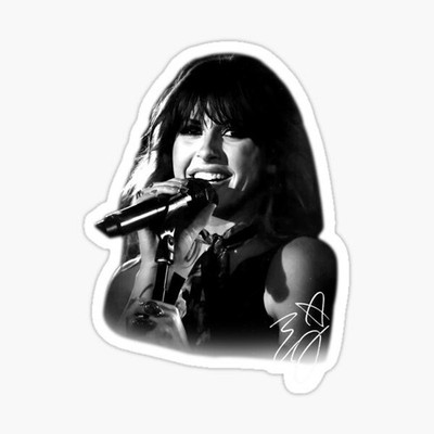 Ella langley Sticker decal band 4'' Glossy decal retro vintage country