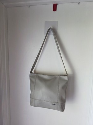 New W/O Tag Light Gray Genuine Leather  The SAK