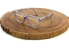 NINO BALLI By Classic Eyeglasses Frames Blue Marble NB 82 France Made 53 18 NOS