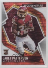 2021 Panini Rookies & Stars Rookies Red Pulsar Prizm Jaret Patterson #184 7l6