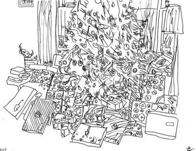 238 Christmas 69 by Blackduck signed print 8x10