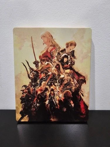 Final Fantasy XIV Stormblood PS4 Steelbook Only Case Brand New