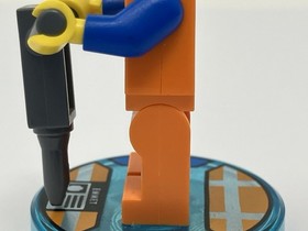 Lego Movie Dimensions Emmet Minifigure Minifig 71212 To Life - CRACKED TORSO