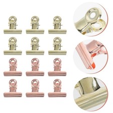 12 Pcs Accessorio Per Nail Art Mollette Unghie Clip Femminile