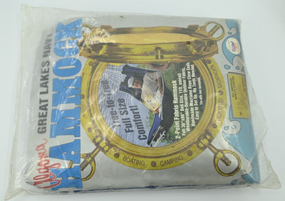 Algoma Great Lakes Navy Hammock Vintage Made In USA NEW in Package