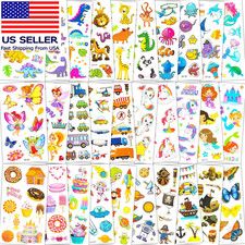 Temporary Tattoos for Kids, 300 Mixed Styles