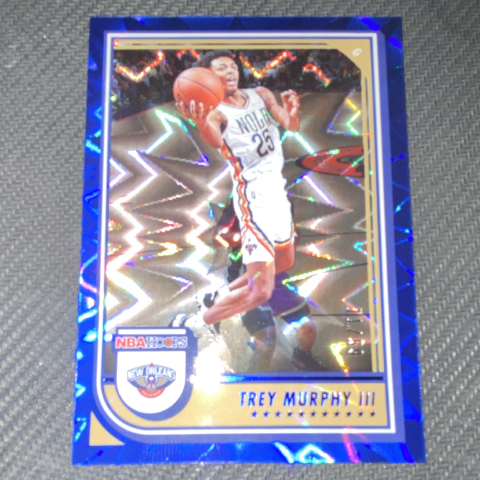 2022-23 Panini NBA Hoops Trey Murphy III #149 Blue Explosion /59 (sn# 11/59)