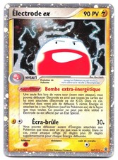 Carte Pokémon Électrode ex 107/112 EX Rouge Feu & Vert Feuille VF FR