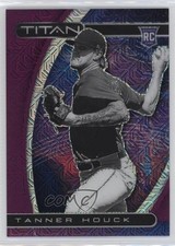 2021 Panini Chronicles Titan Purple Mojo Prizm 57/99 Tanner Houck #22 0q3