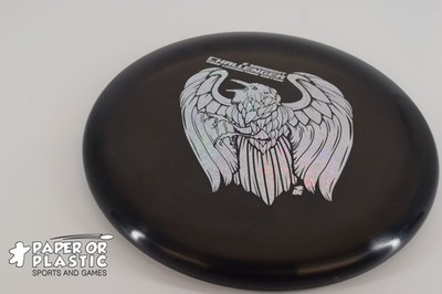 Discraft Ledgestone 2022 Z MIDNIGHT CHALLENGER Disc Golf 174 Putter Black Silver