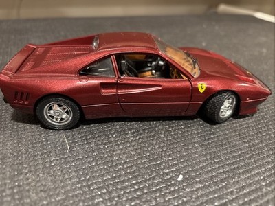 Burago 1984 Ferrari GTO Rare Copper Color With Two Tone Seats 124