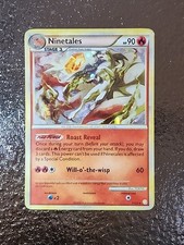 Pokémon Ninetales TCG HeartGold SoulSilver Card 7/123 Rare Holo on eBay