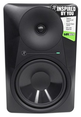 Mackie MR824 8  85 Watt Powered Active Studio Monitor Class A/B Bi-Amped Speaker