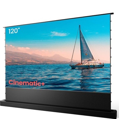 AWOL VISION 120'' Motorized ALR Floor Rising Screen & UST Projector& Home Theater