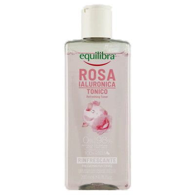 Equilibra Tonic Erfrischend Rosa Hyaluronisch 200ml