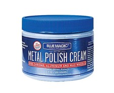 Blue Magic Metal Polish Cream 7 Oz Chrome Aluminum Brass Copper Silver Blue Magic Metal Polish Cream 7 Oz Chrome Aluminum Brass Copper Silver
