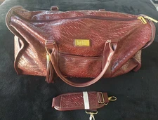 Nicole Miller New York 21" Weekender Duffle Bag Luggage Collection, W/ Strap