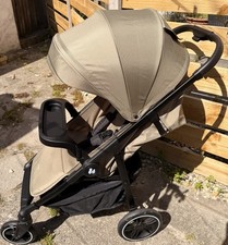 hauck Shop N Care Olive - Lightweight Pushchair (8.5 kg) with Tray and Raincover