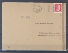 Dt. Bes. 2. Wielka Brytania Estonia, list cenzury 1943 z Talinna nach Solingen (10858)