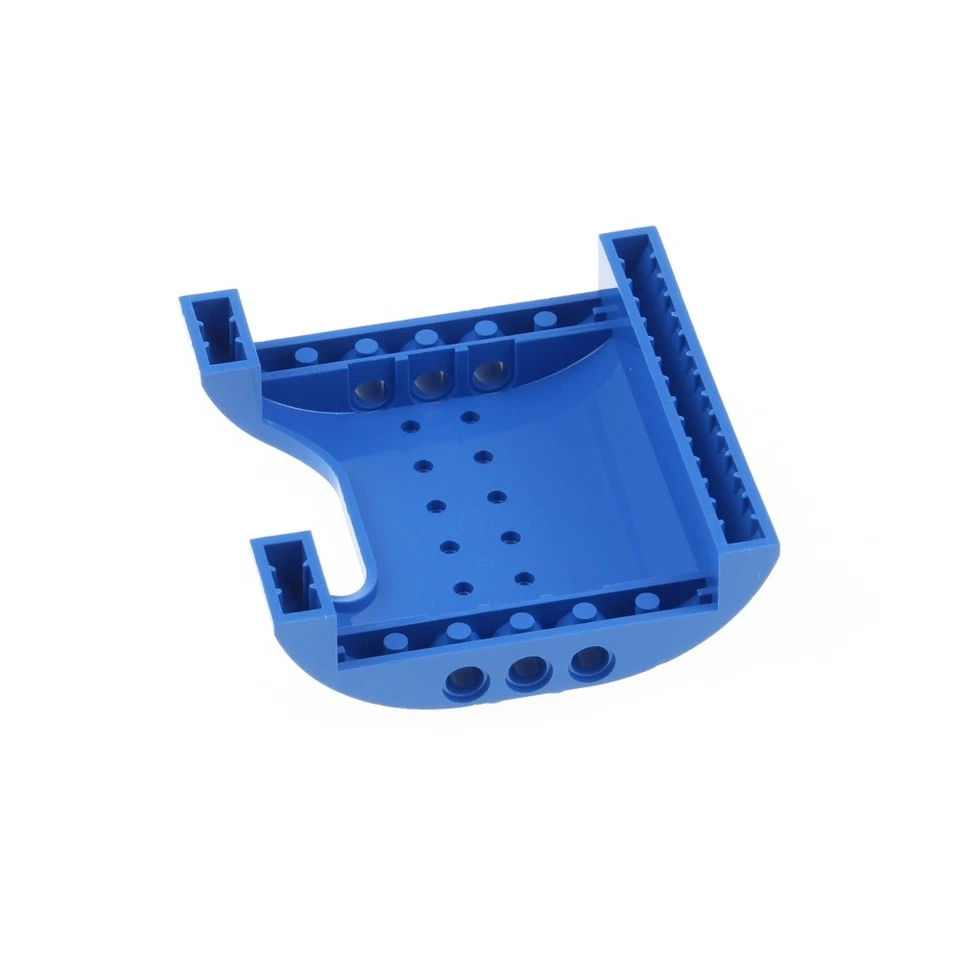 1x Lego Flugzeug Dach Rumpf 8x8x2 blau Tür Fenster Ausschnitt 6146166 54096 - Bild 2 von 2