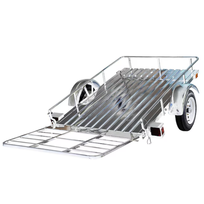 #ad DK2 4x6 Steel Utility Trailer with Ramp Gate Hot Deal Sealed Box New $930.45