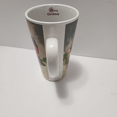 Merry Christmas Santa Claus Coffee Cup/mug Ceramic/porcelain - Picture 2 of 8
