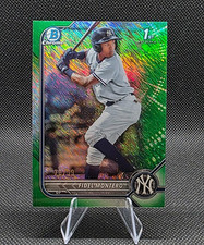 2022 Bowman - Chrome Prospects Fidel Montero #BCP-74 Green Shimmer Refractor /99