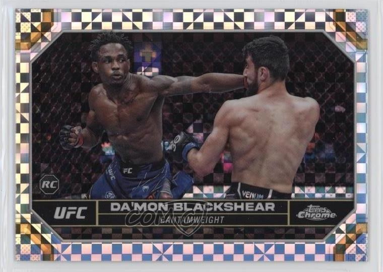 2024 Topps Chrome UFC X-Fractor Da'Mon Blackshear #21 Rookie RC 12g7