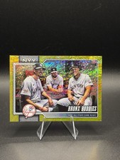 2026 Topps Series 1 Bronx Buddies Yellow Sparkle Holo Foil /399 NY Yankees