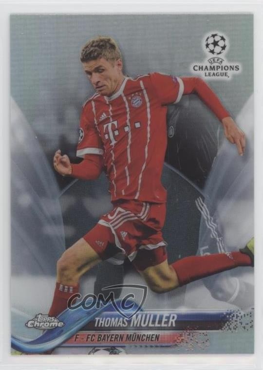2017-18 Topps Chrome UCL Refractor Thomas Muller #95 05bh