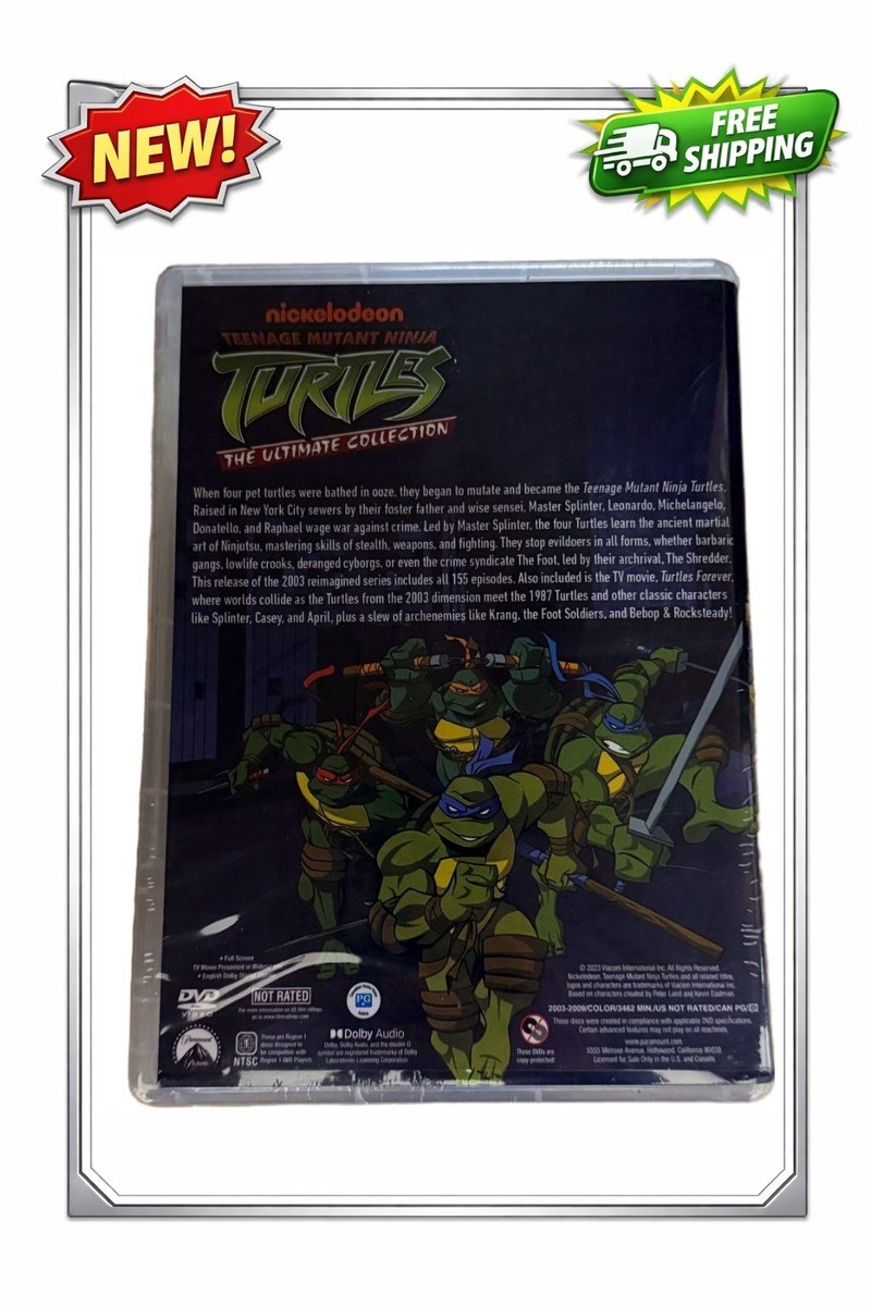 turtle  CD/DVD セット Teenage Mutant Ninja Turtles: The Ultimate Collection (DVD, 18