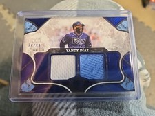 2025 Topps Tier One Yandy Diaz Game Used Relic 56/99 #T1R-YD Tampa Bay Rays