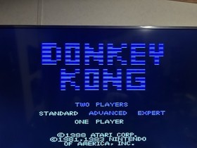 DONKEY KONG Atari 7800 game Tested!! Ships Free !!