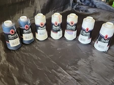 7 Sealed New "Maxi-Lock" Serger Thread Spools/3,000 Yards Each Spool