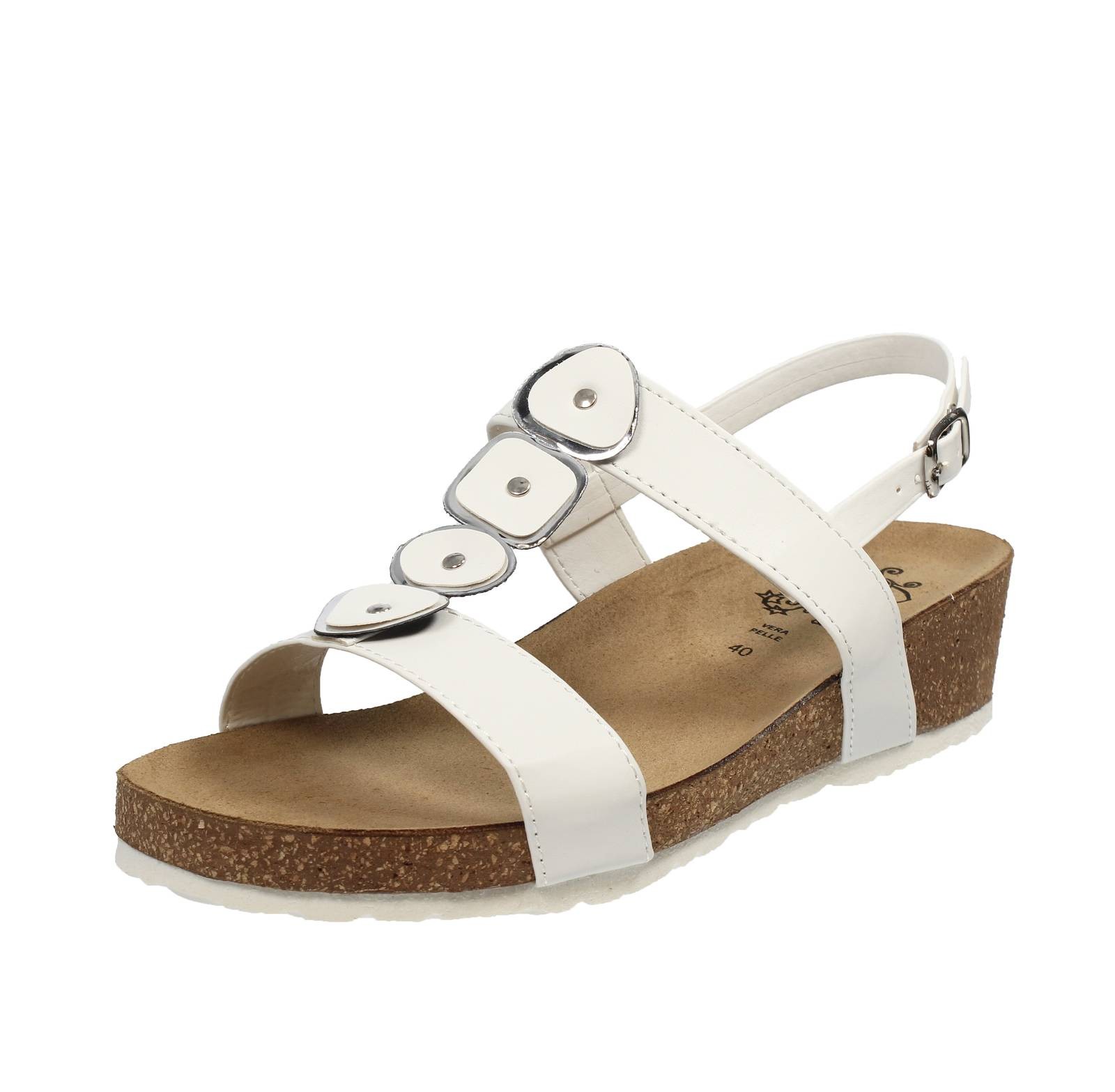 Мисс Дезире Сандали Кон Зеппа Бьянко - Талья, 40 лет, Скарпе, Донна Сандали Зеппа