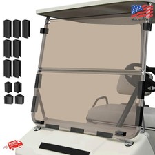 Tinted Golf Cart Windshield 3/16" 5MM Thicken for 1982-2000 Club Car DS, 39.76