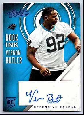 2016 Panini Absolute Rook Ink Blue  Vernon Butler 19
