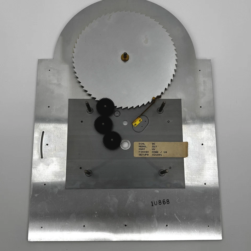 Ridgeway Clock Dial Moon Phase Astronomical Grandfather Clock Part Made in USA - Image 4 of 4