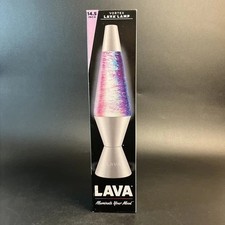 2022 Schylling Vortex LAVA Lamp Glitter Color Changing Pink Purple 14.5" NEW