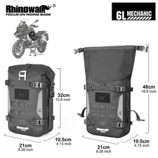Rhinowalk Motorcycle Bumper Bag Waterproof Inner Support Board Crash Bar Bag