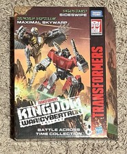 Hasbro Transformers Kingdom War for Cybertron Maximal Skywarp & Sideswipe NSIB